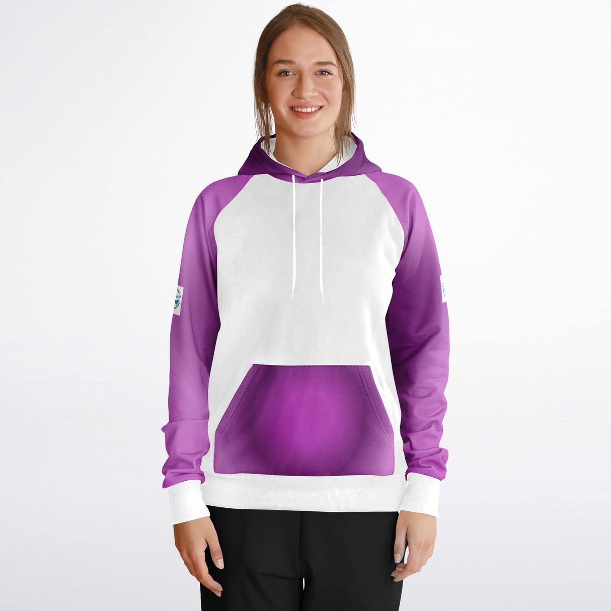 Purple Chill XTRA WARM Raglan Hoodie Solid