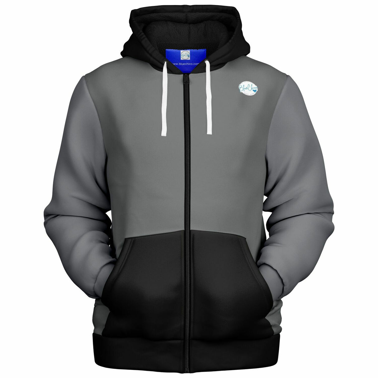 Greyed Out UNISEX Zip Up Youth Coat (Husky Fit)