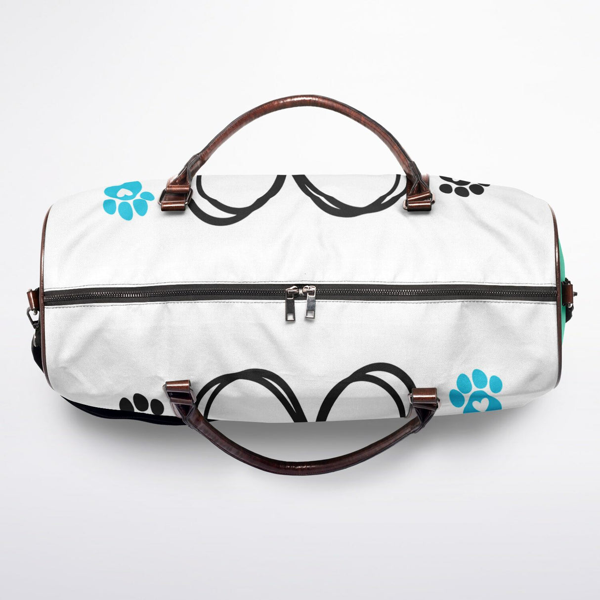 Dog Love Canvas Duffel Bag – Weekender & Gym Travel Bag | Durable Overnight Bag