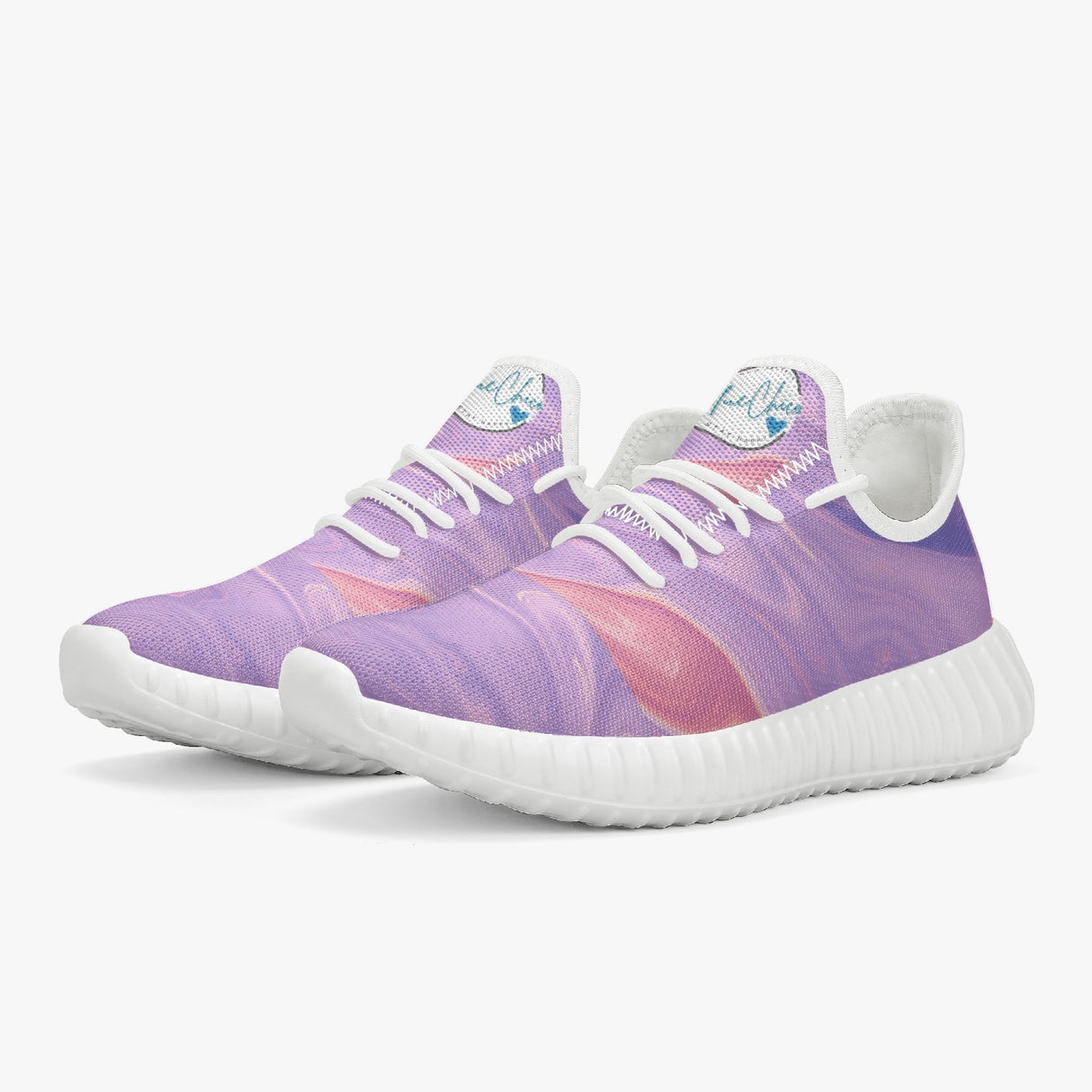 Purple Swirl Flex Sneaker for Women