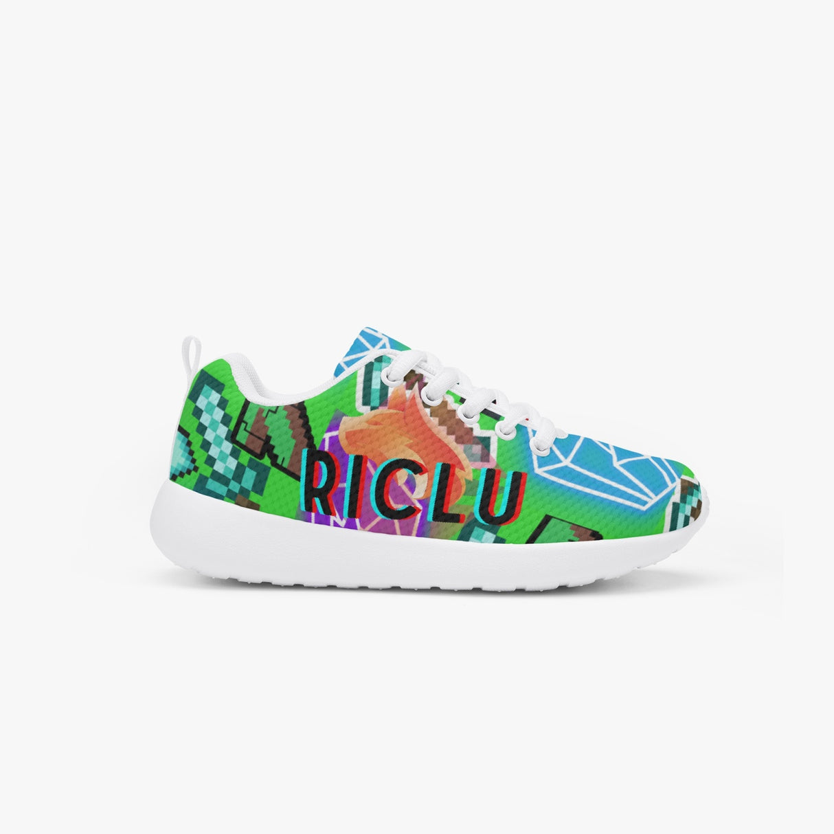 Blocky Craft RicLu Comfort Sneakers for Kids