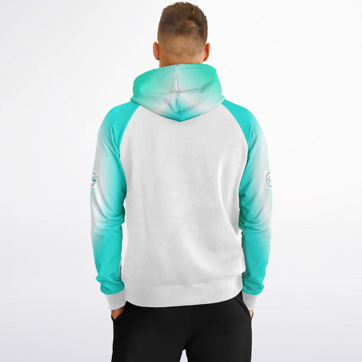 Sky Blue Chill XTRA WARM Raglan Hoodie Solid
