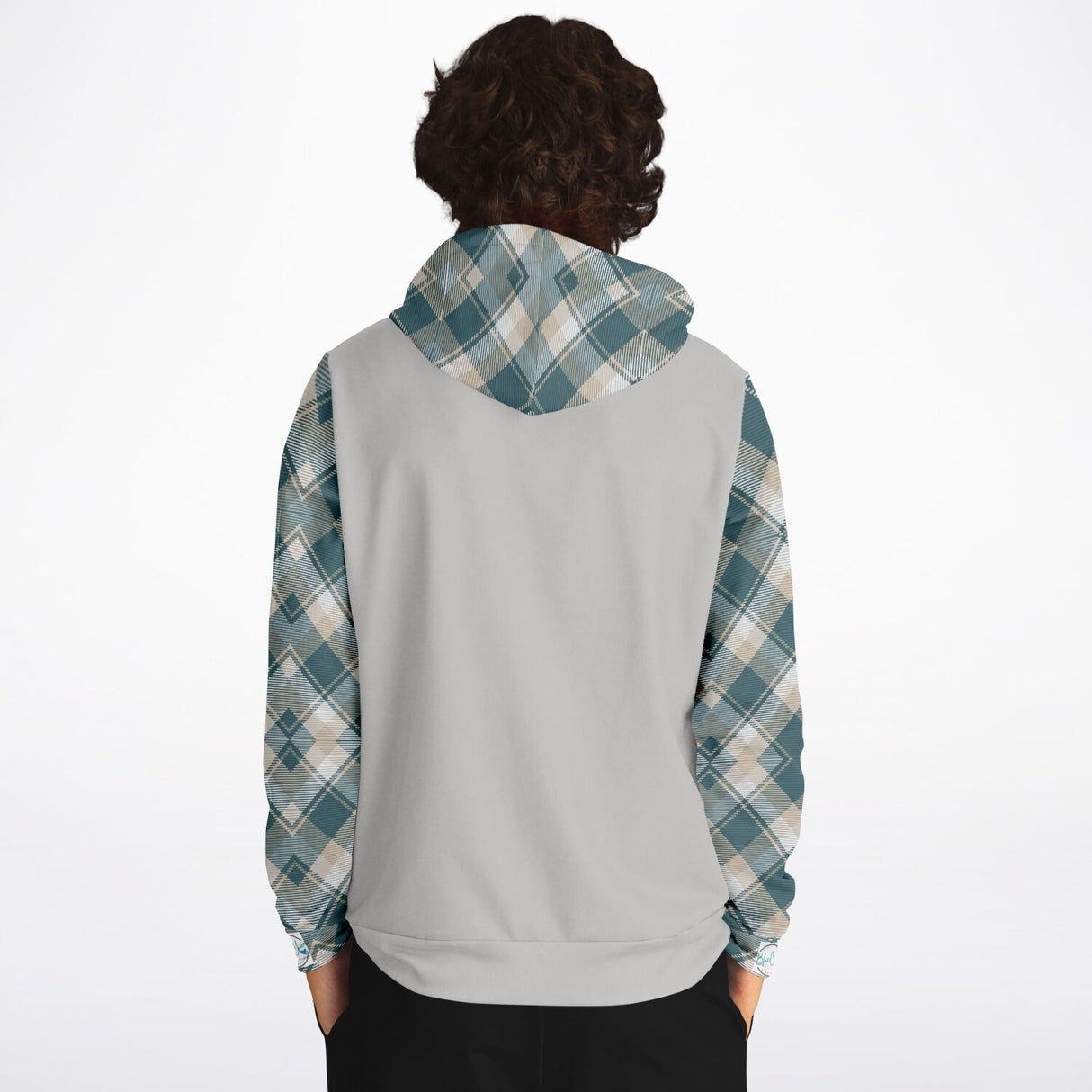 Gray Check Flanner XTRA WARM Athletic Hoodie