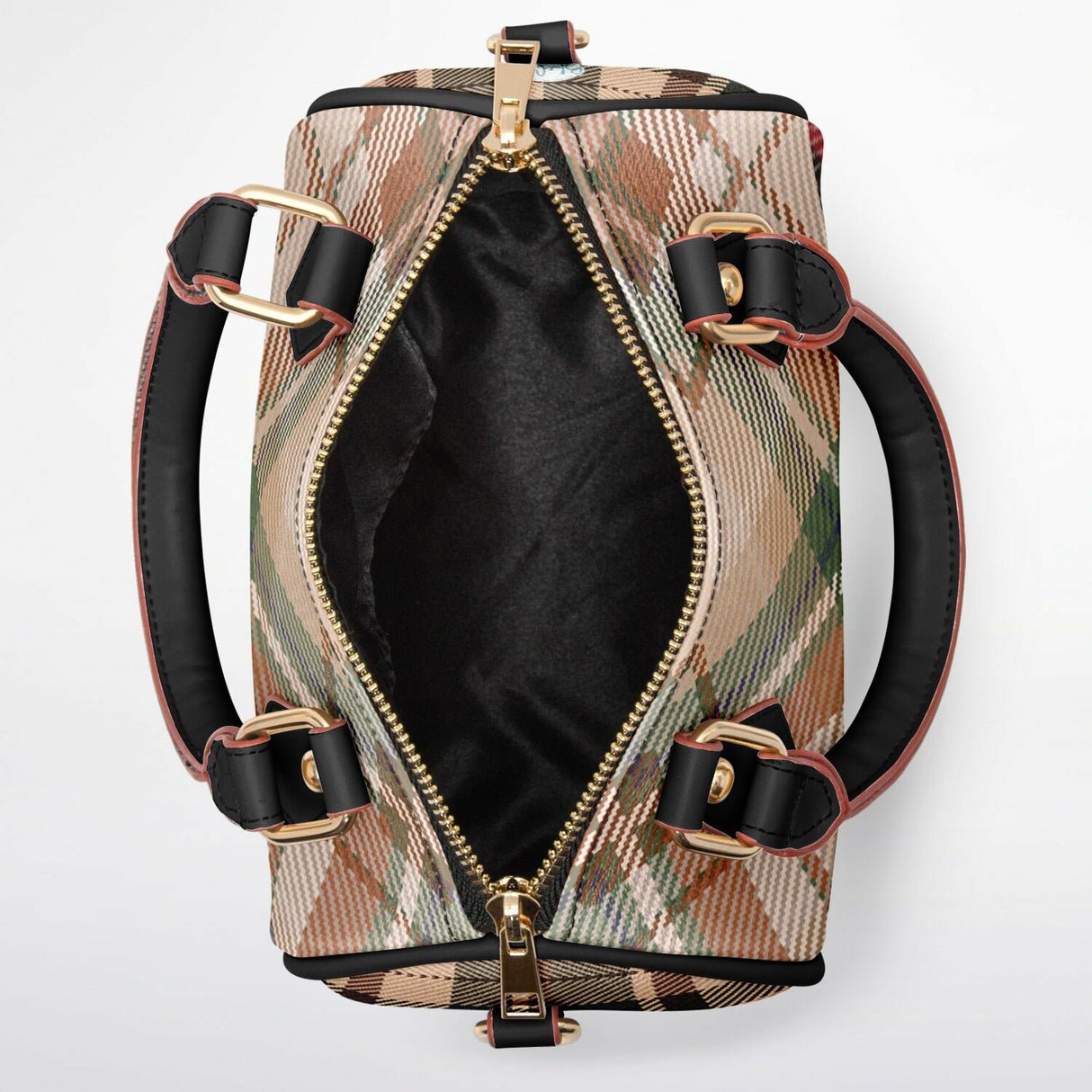 Scarlet Affair™ Crossbody – Red Plaid Mini Handbag | Elegant Small Purse for Prom & Date Night
