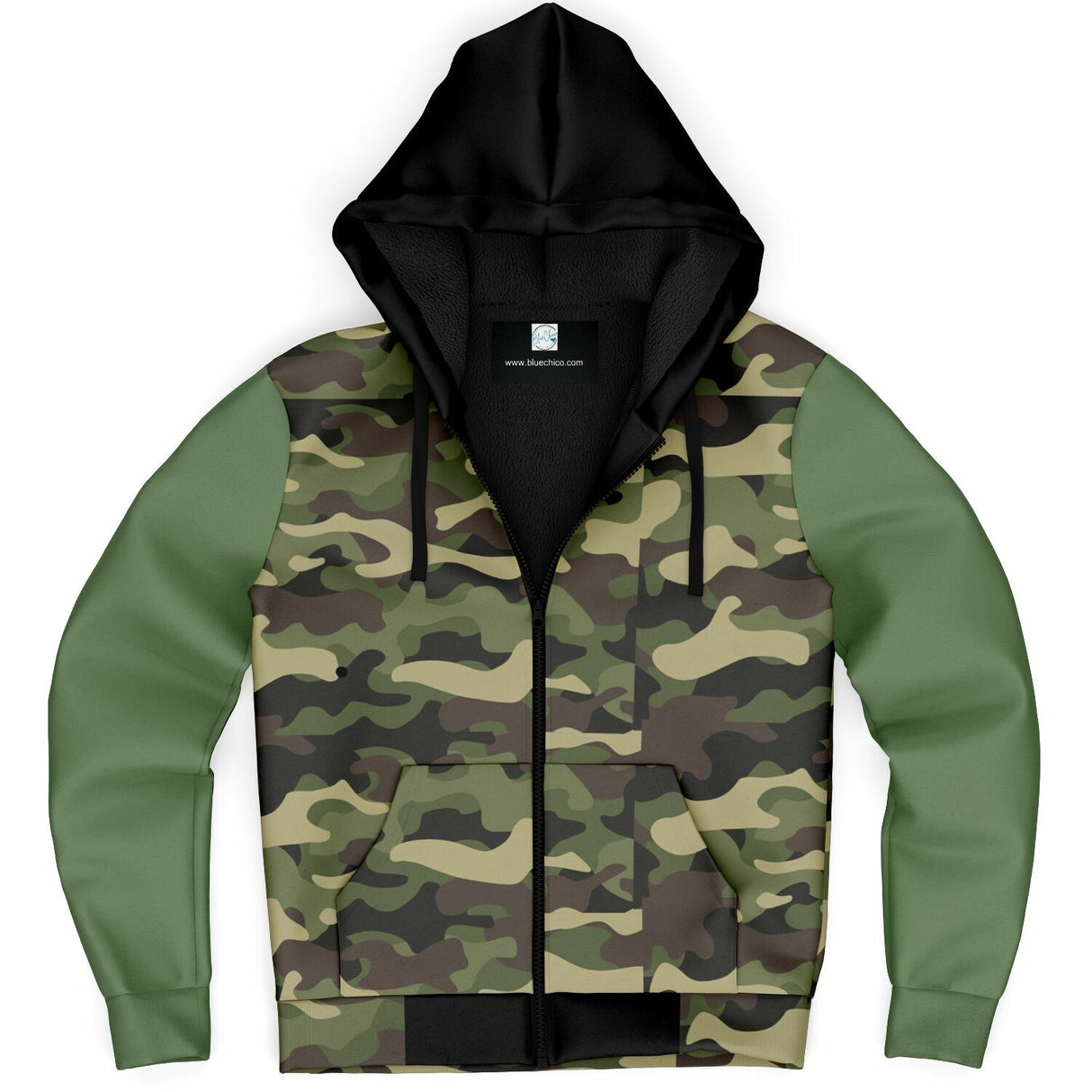 Classic Camo UNISEX Zip Up Youth Coat (Husky Fit)