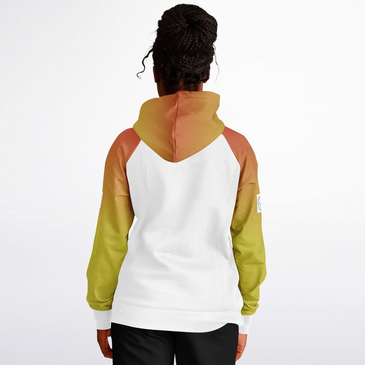 Sunset Fade XTRA WARM Raglan Hoodie Solid