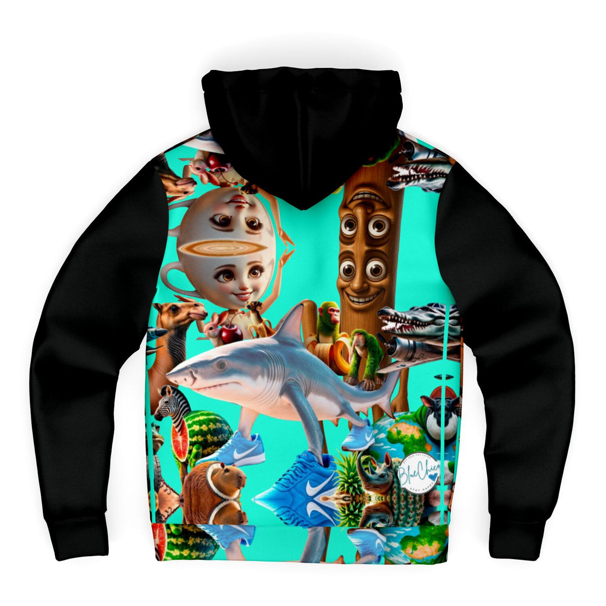 Italian Brainrot UNISEX Zip Up Youth Coat (Husky Fit)