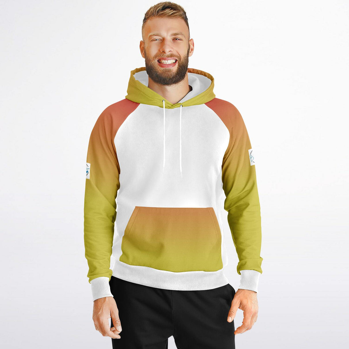 Sunset Fade XTRA WARM Raglan Hoodie Solid