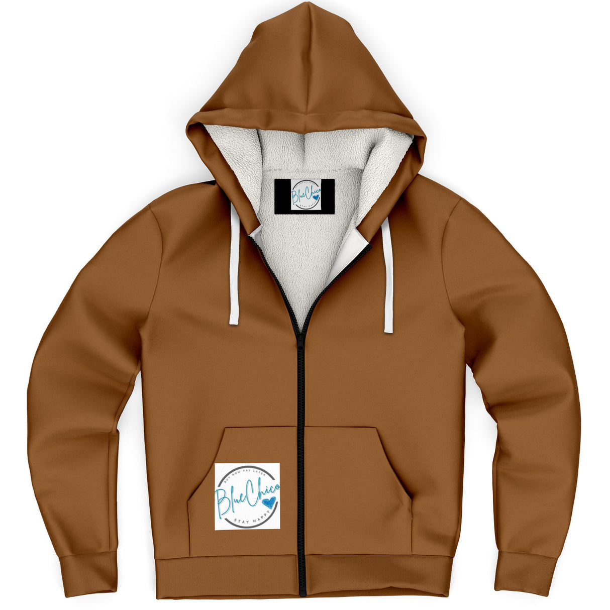 Soft Brown Microfleece Coat