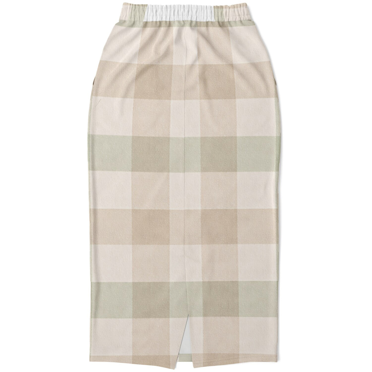 Springtime Plaid Modest Maxi Skirt – Ultra-Soft Long Skirt with Pockets (Machine Washable)