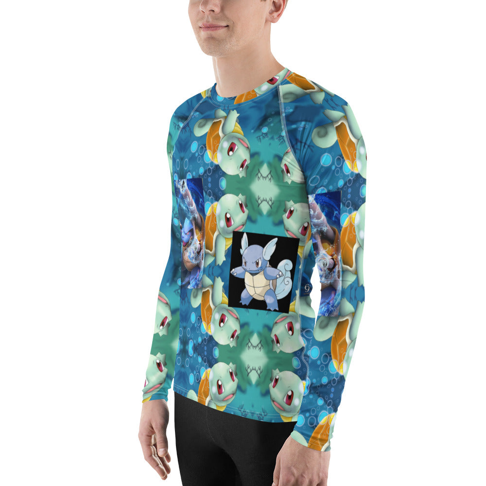 Pokemon Inspired Men's Rash Guard