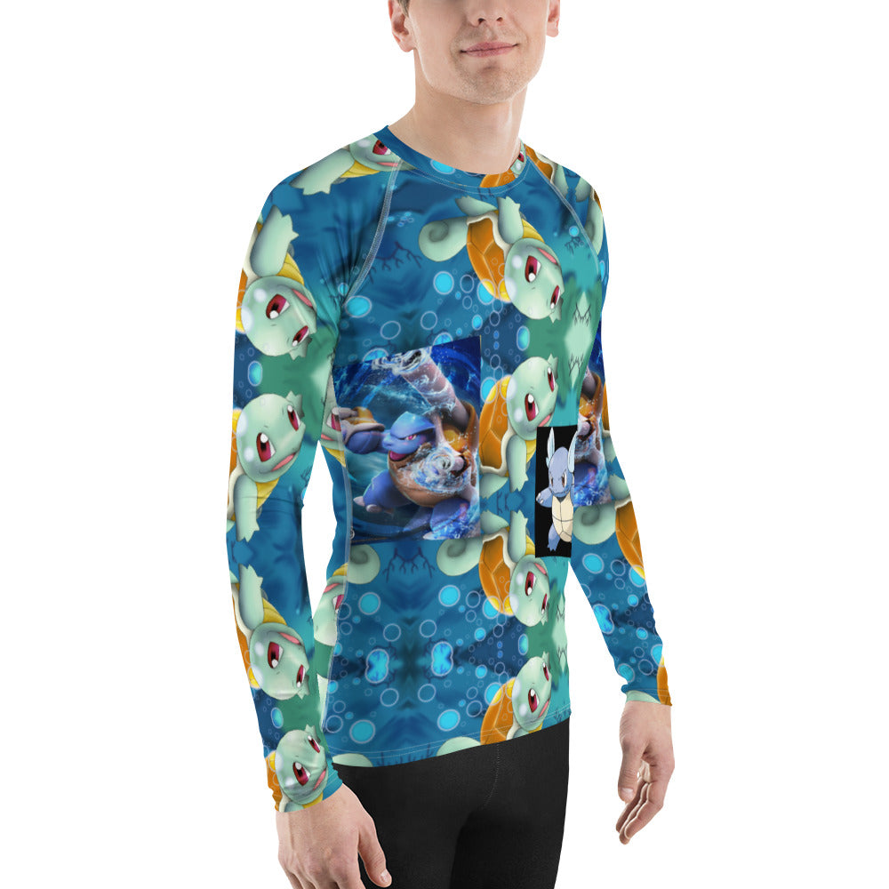 Pokemon Inspired Men's Rash Guard