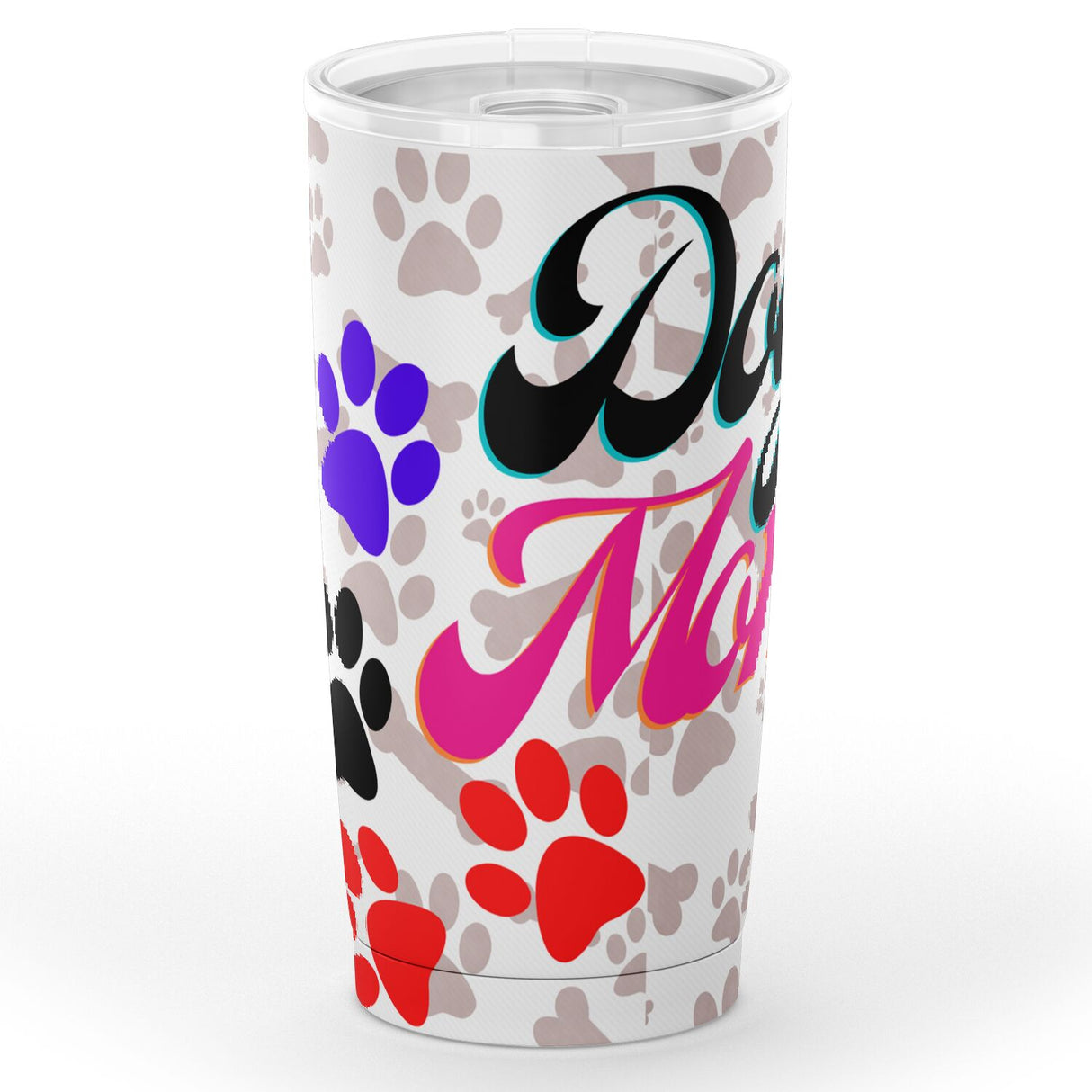 Dog Mom 20oz Stainless Steel Tumbler