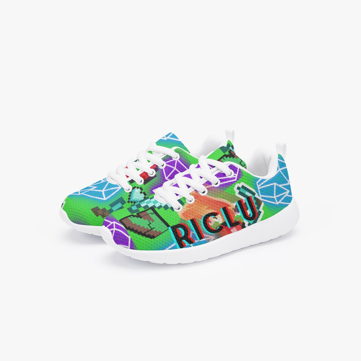 Blocky Craft RicLu Comfort Sneakers for Kids