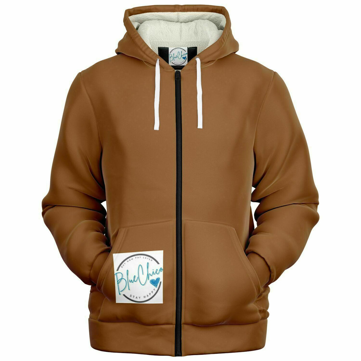 Soft Brown Microfleece Coat