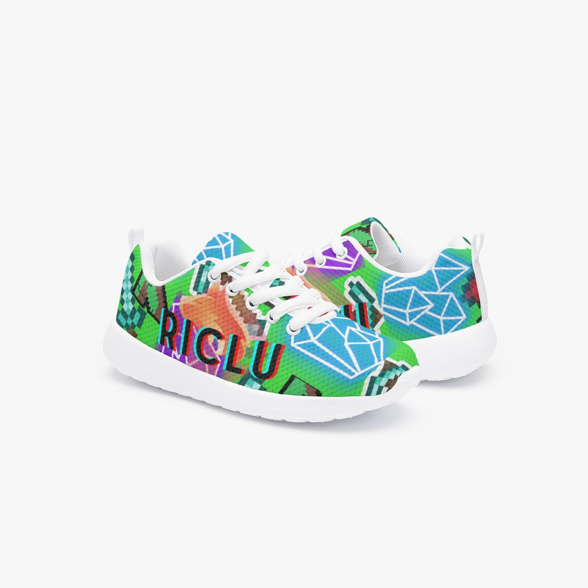 Blocky Craft RicLu Comfort Sneakers for Kids