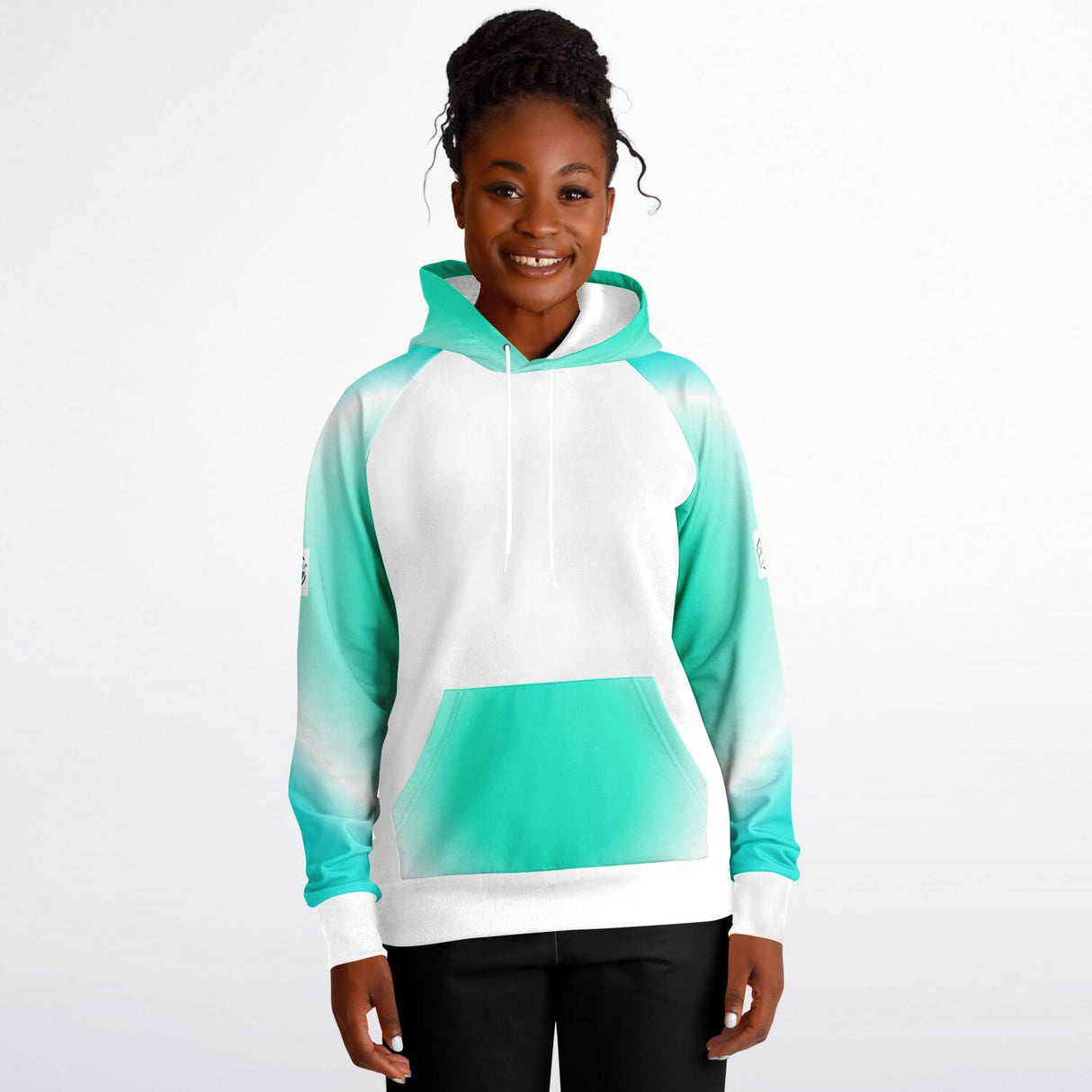 Sky Blue Chill XTRA WARM Raglan Hoodie Solid