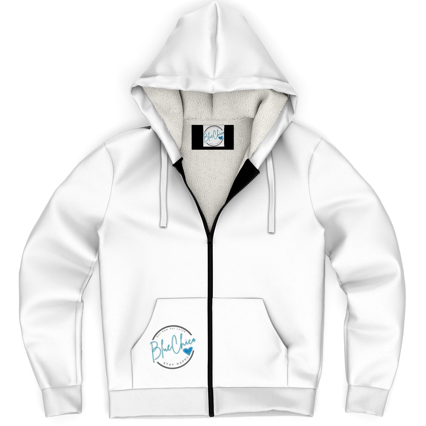 Basic White Unisex Youth Coat