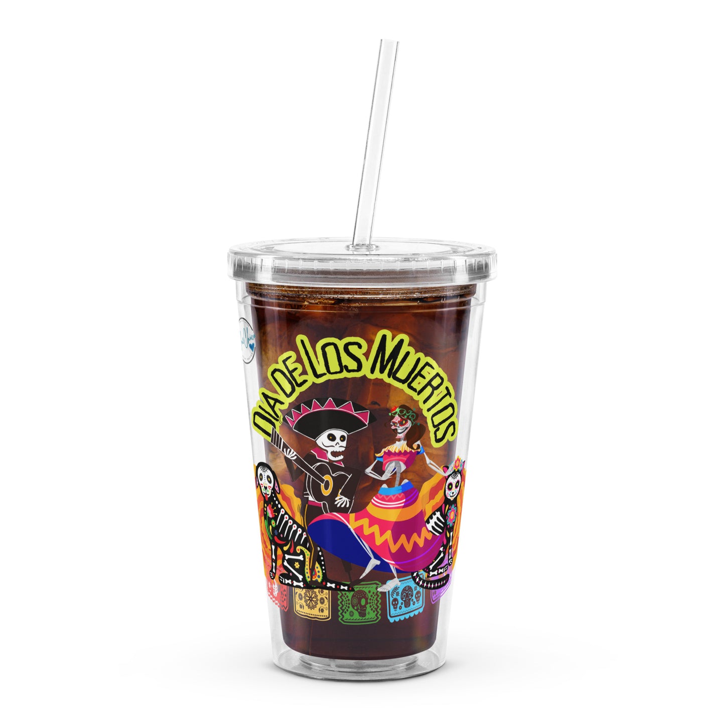 Dia de Los Muertos ( Day of the Dead) Double Wall Tumbler
