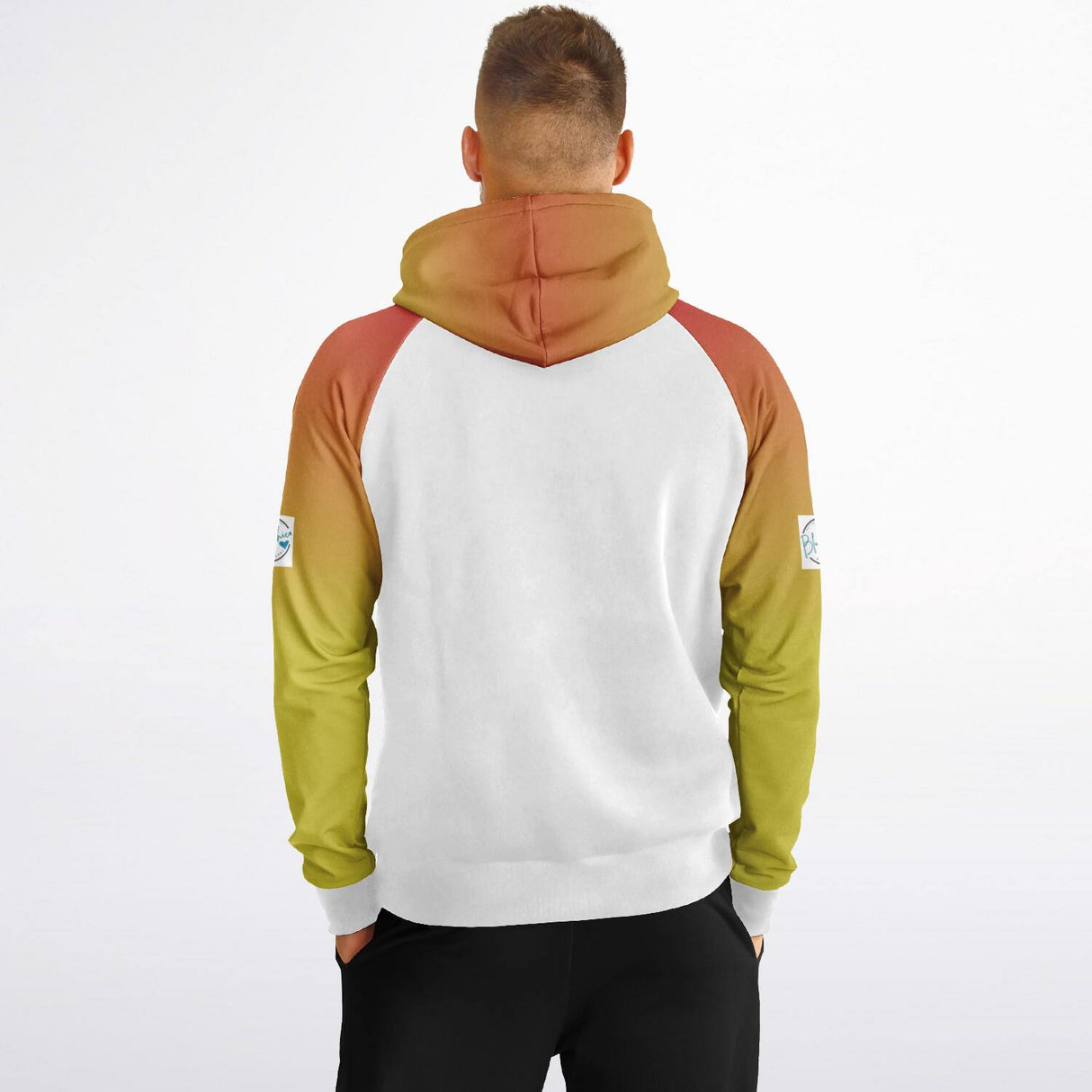 Sunset Fade XTRA WARM Raglan Hoodie Solid