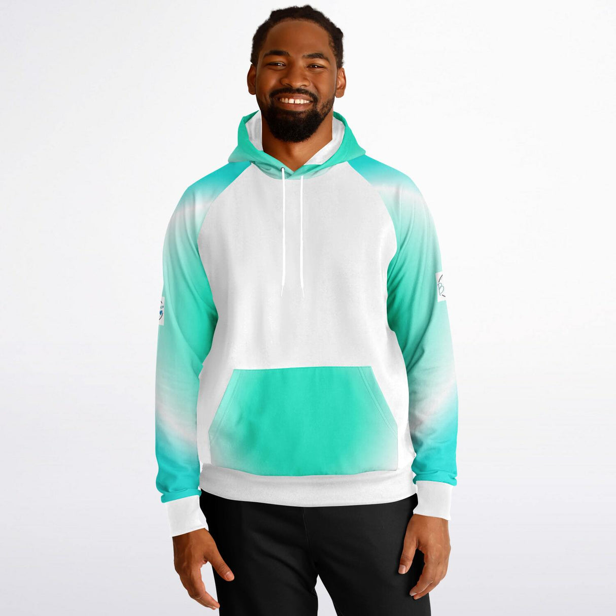 Sky Blue Chill XTRA WARM Raglan Hoodie Solid