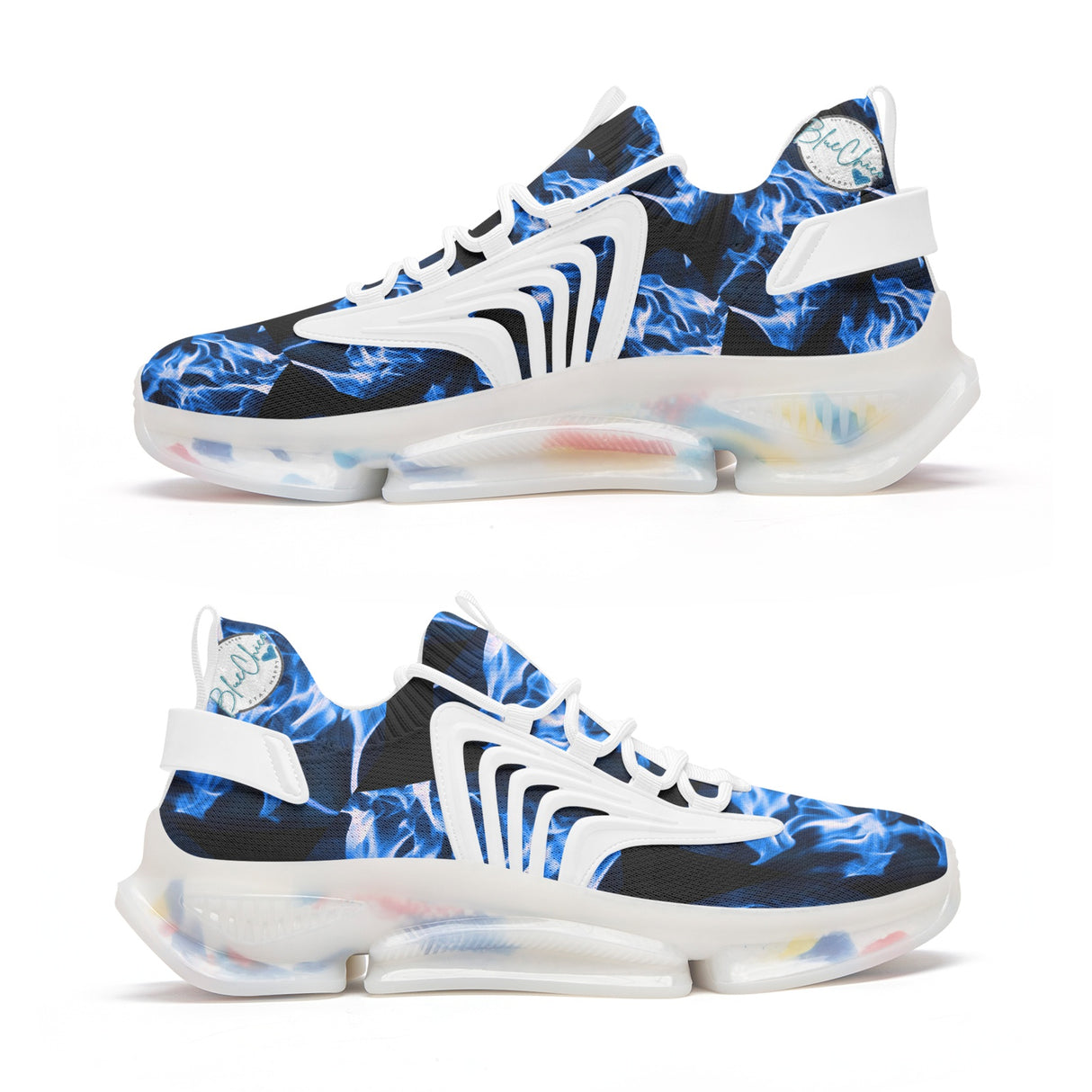 Blue Fuego Performance Sneakers for Women