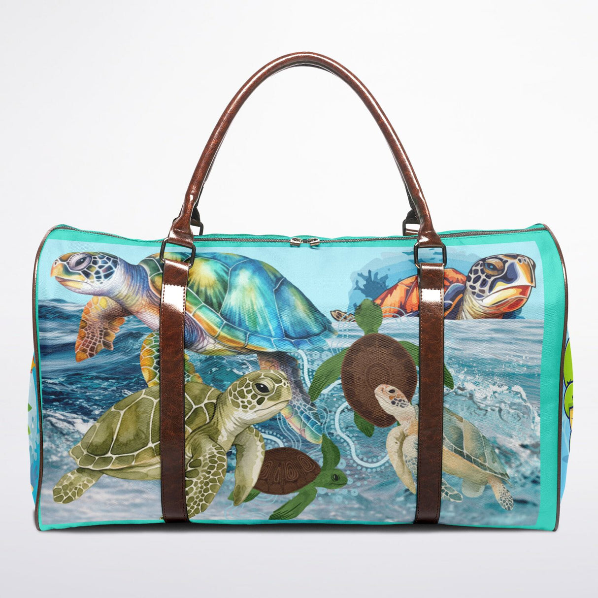Sea Turtle Kids Duffel Bag – Ocean Travel Bag for Boys & Girls | Turtle Overnight & Gym Bag