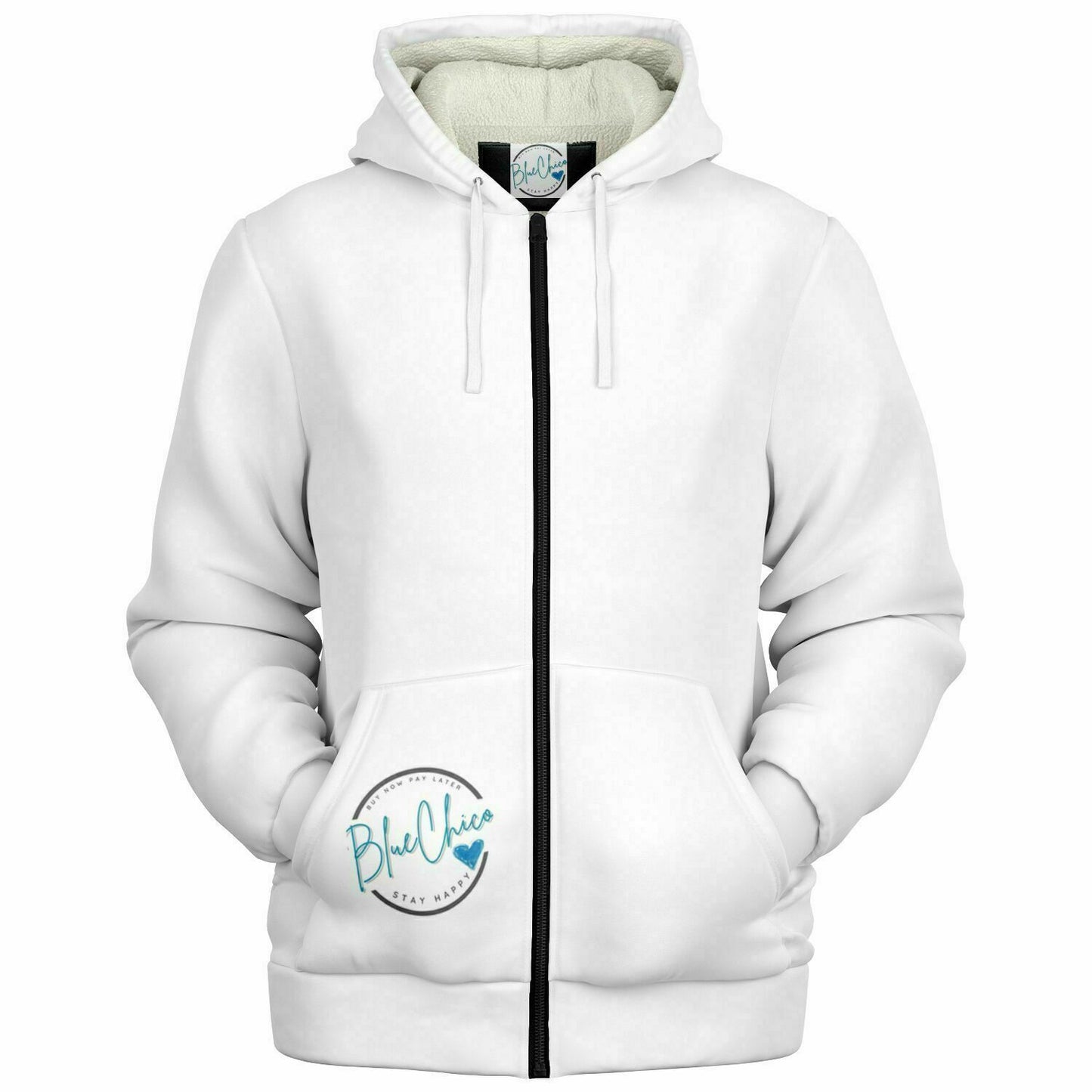 Basic White Unisex Youth Coat