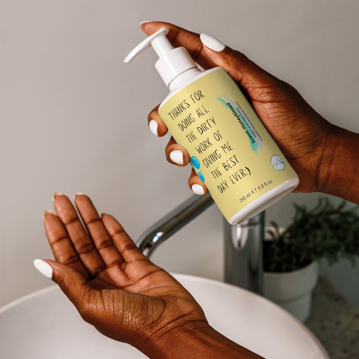 Bridesmaid Favor; Vegan/Organic Hand and Body Lotion; HONEYKISSED