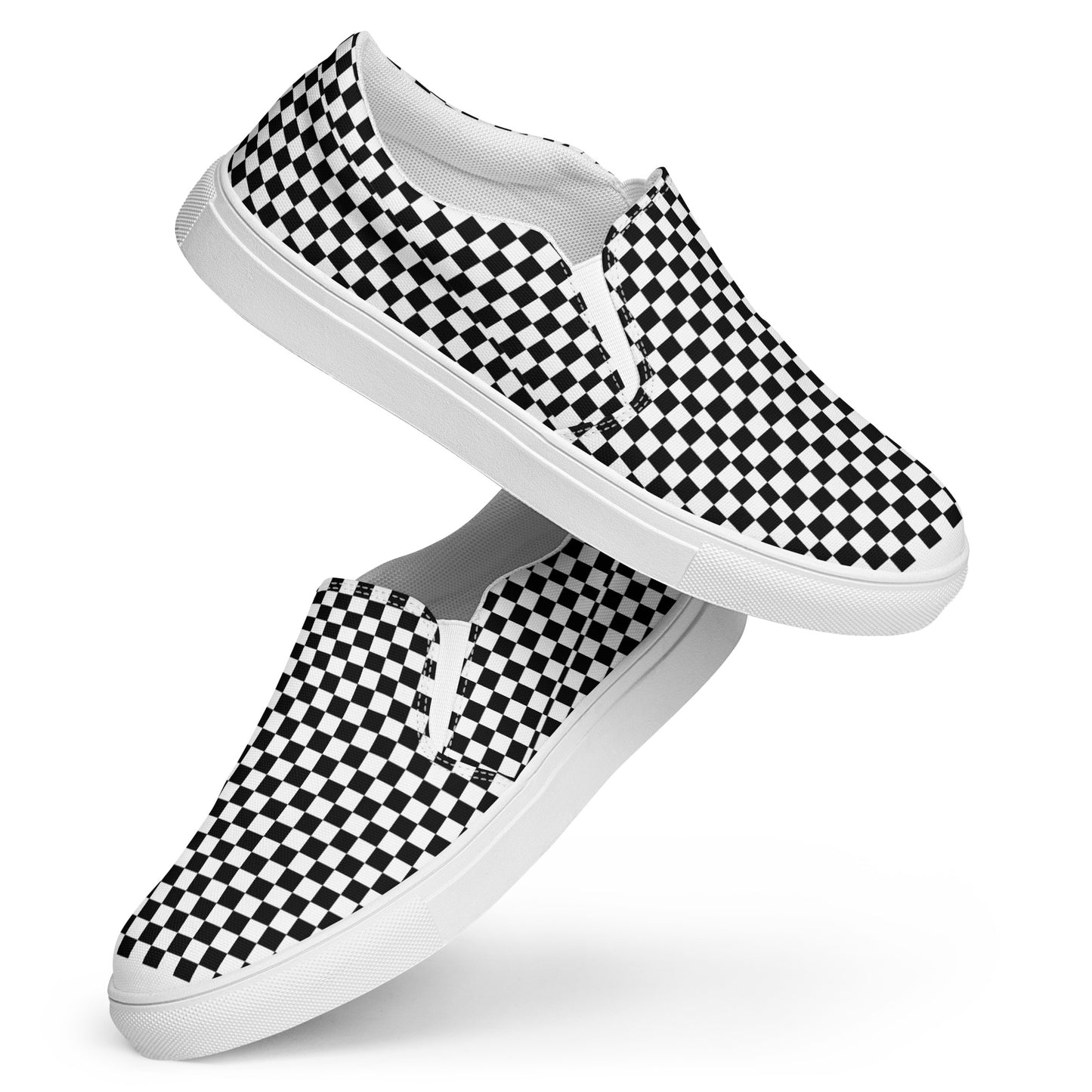 Royal Check Slip Ons