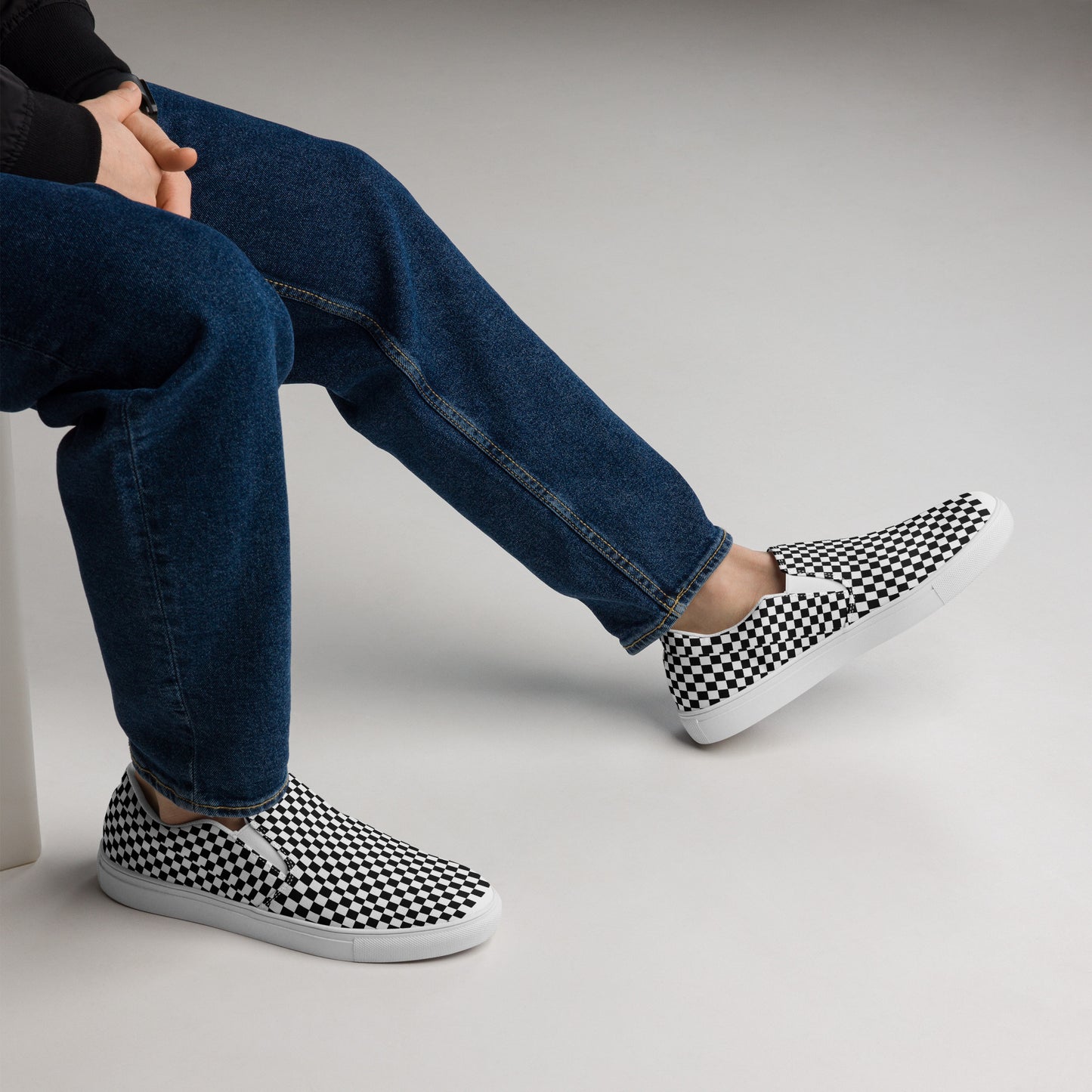 Royal Check Slip Ons