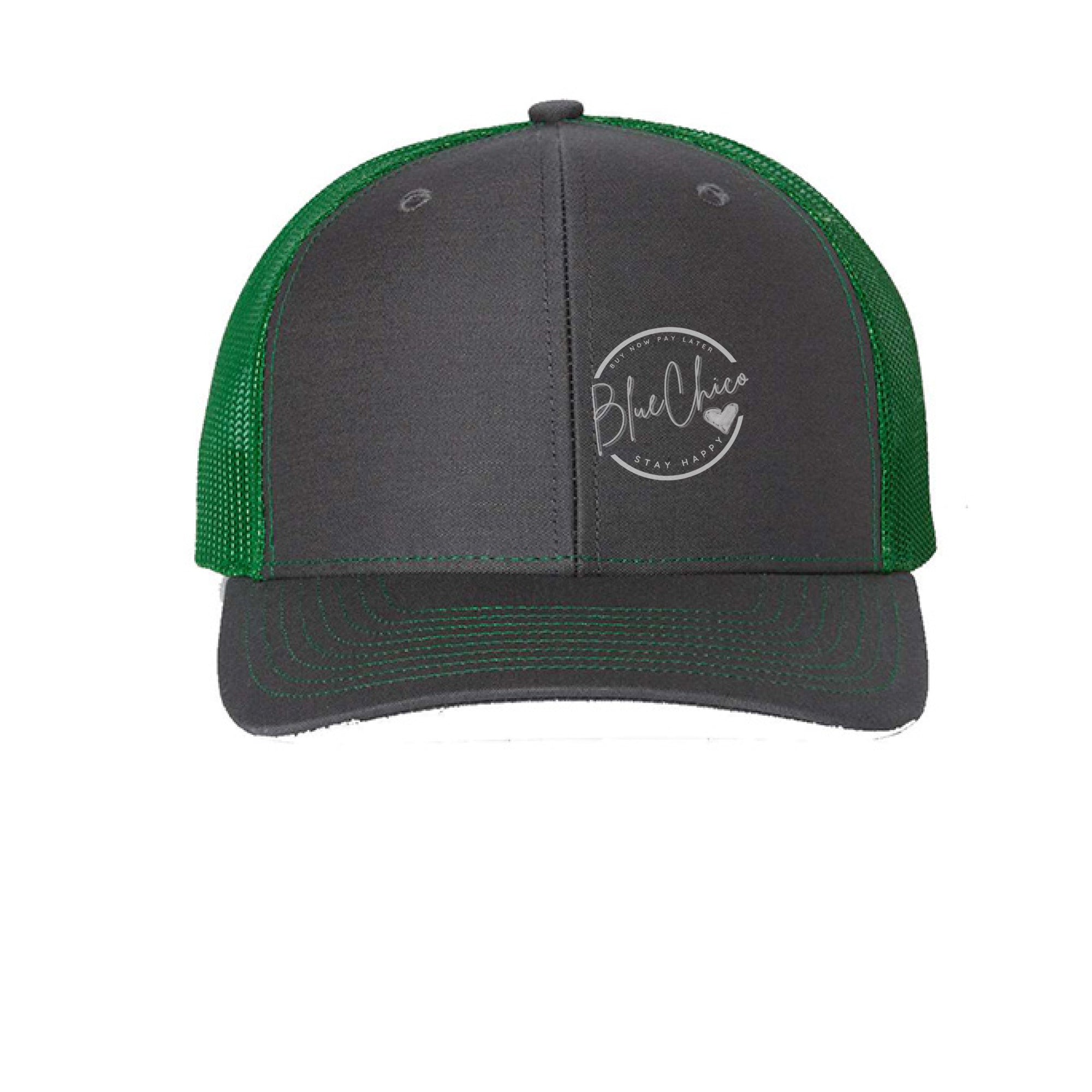 Charcoal/ Kelly - FRONT