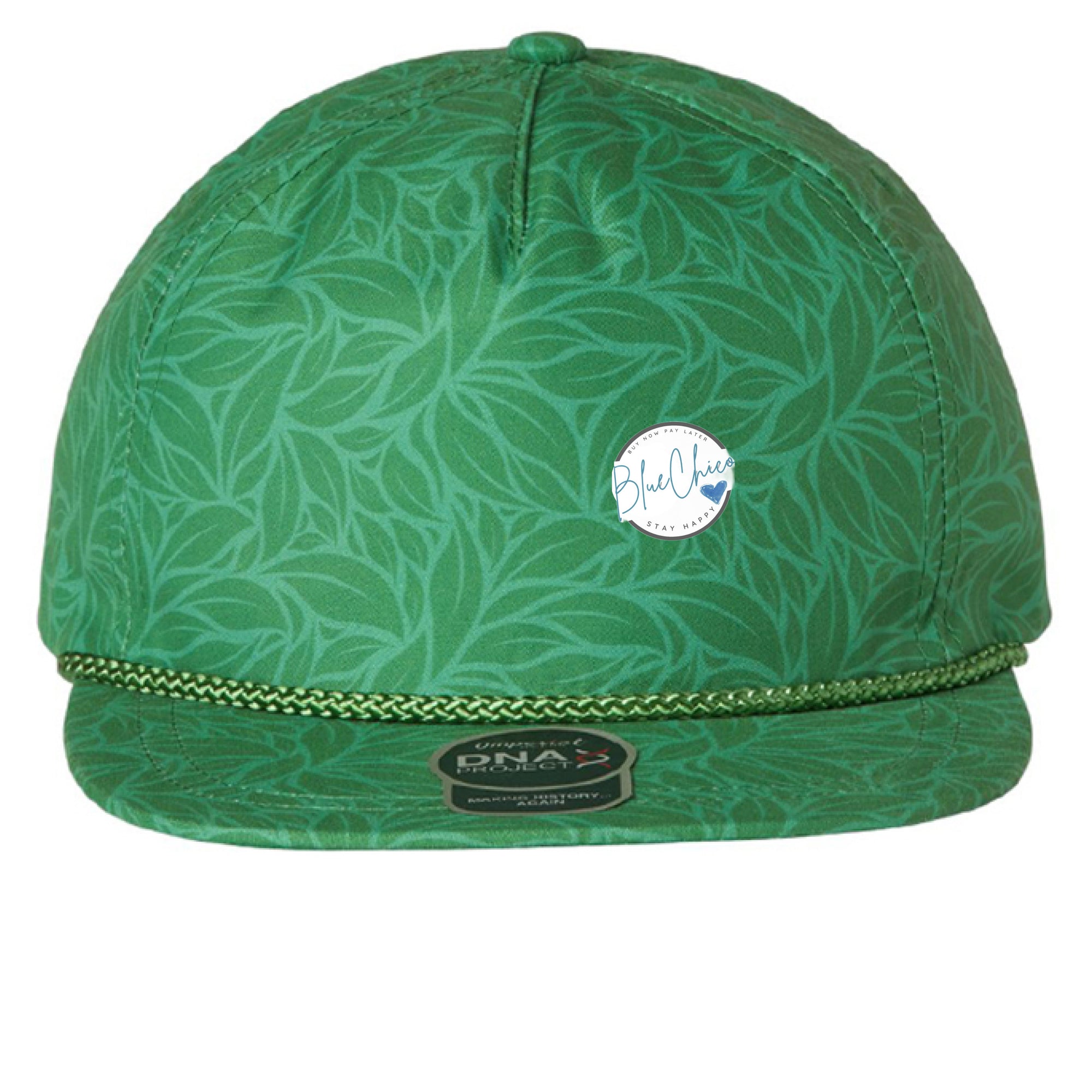 Green Floral - FRONT