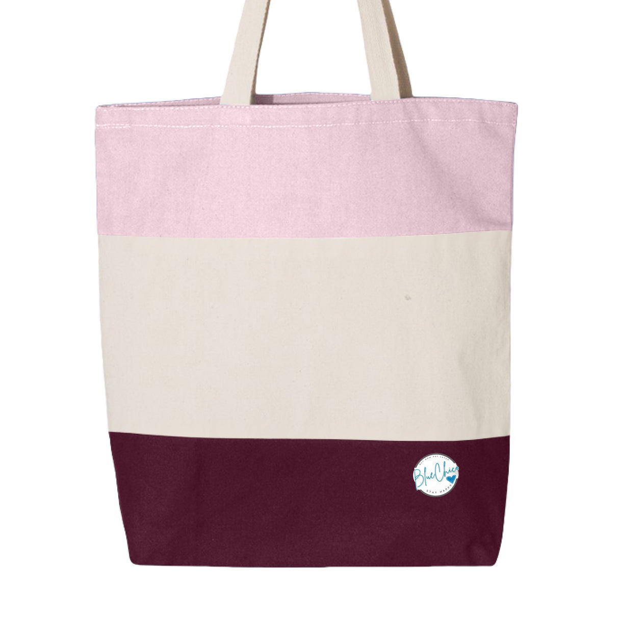 Maroon/ Natural/ Light Pink - BACK