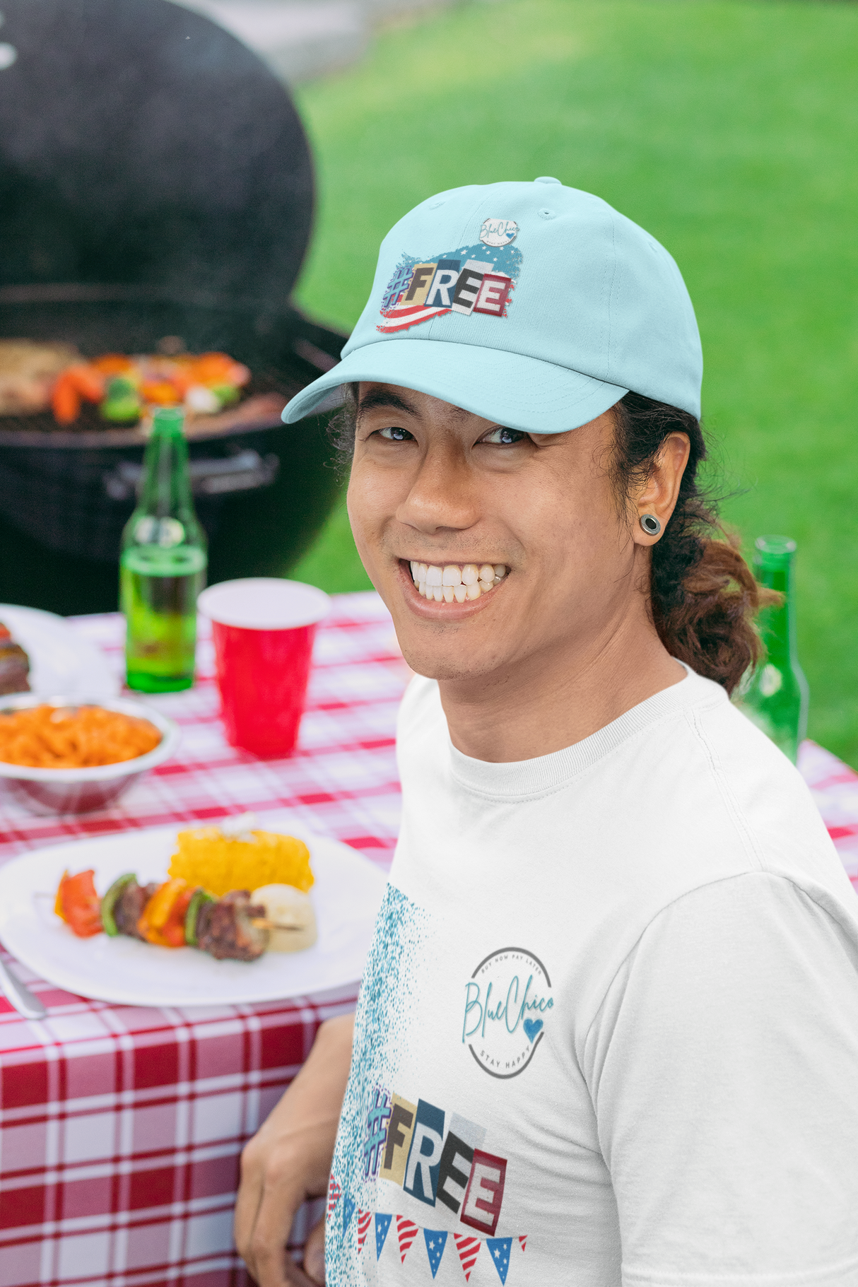 Blue Chico Classic Freedom Cap