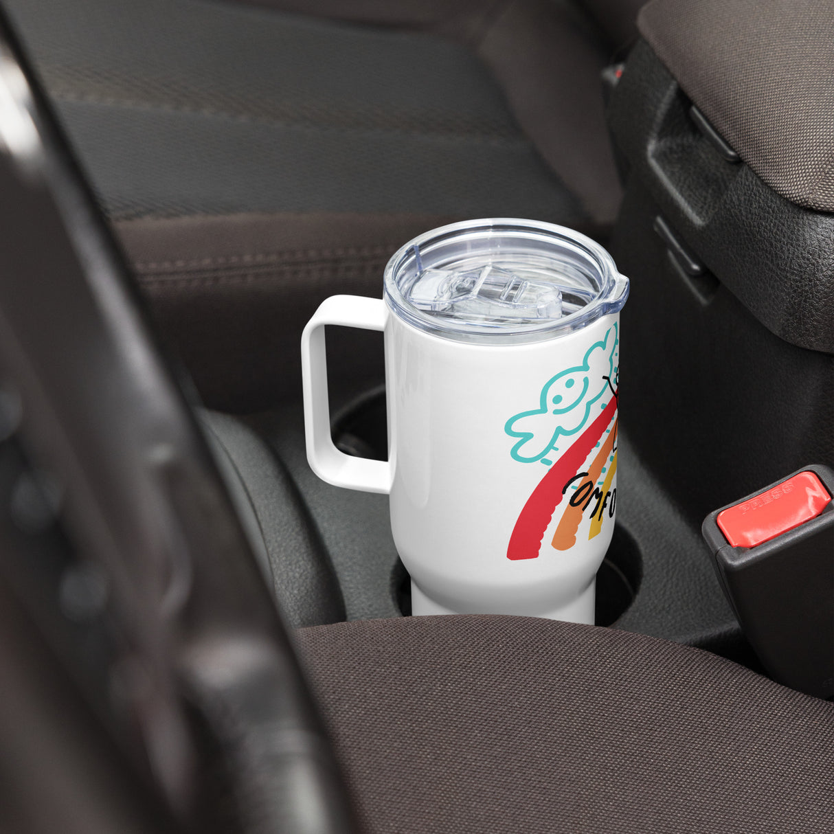 Comfort Zone 25 oz Hot/Cold Travel Mug