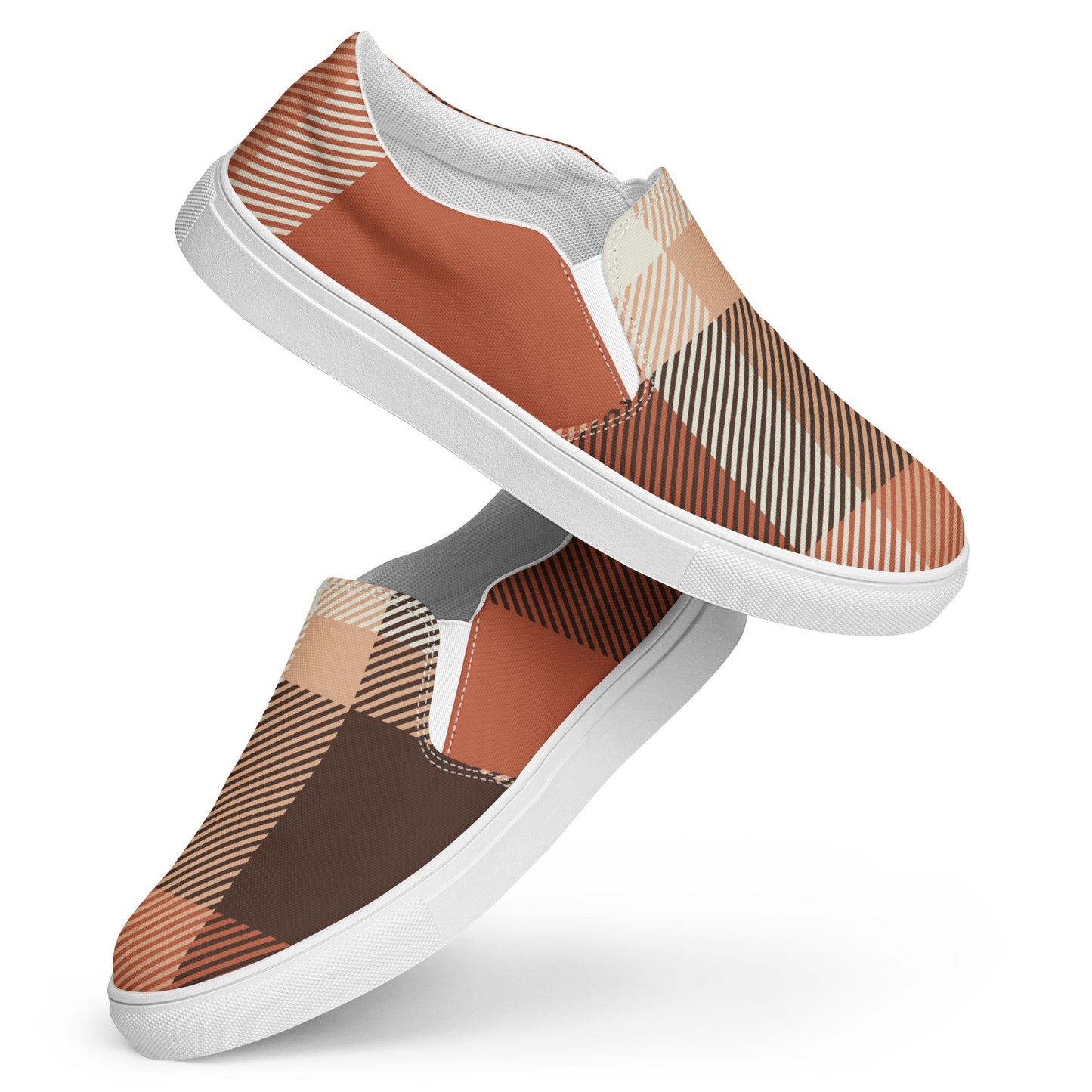 Checky Fall Women's Softy Slide On