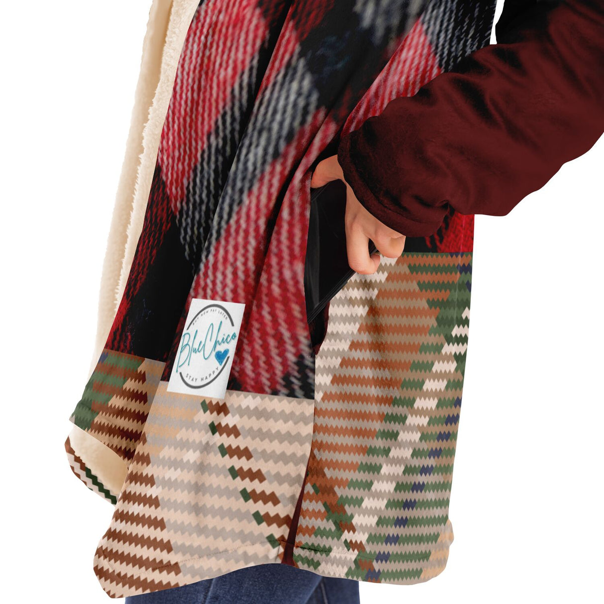 Manhattan Chill Microfleece Cloak