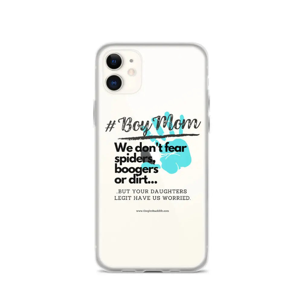 Boy Mom iPhone Case