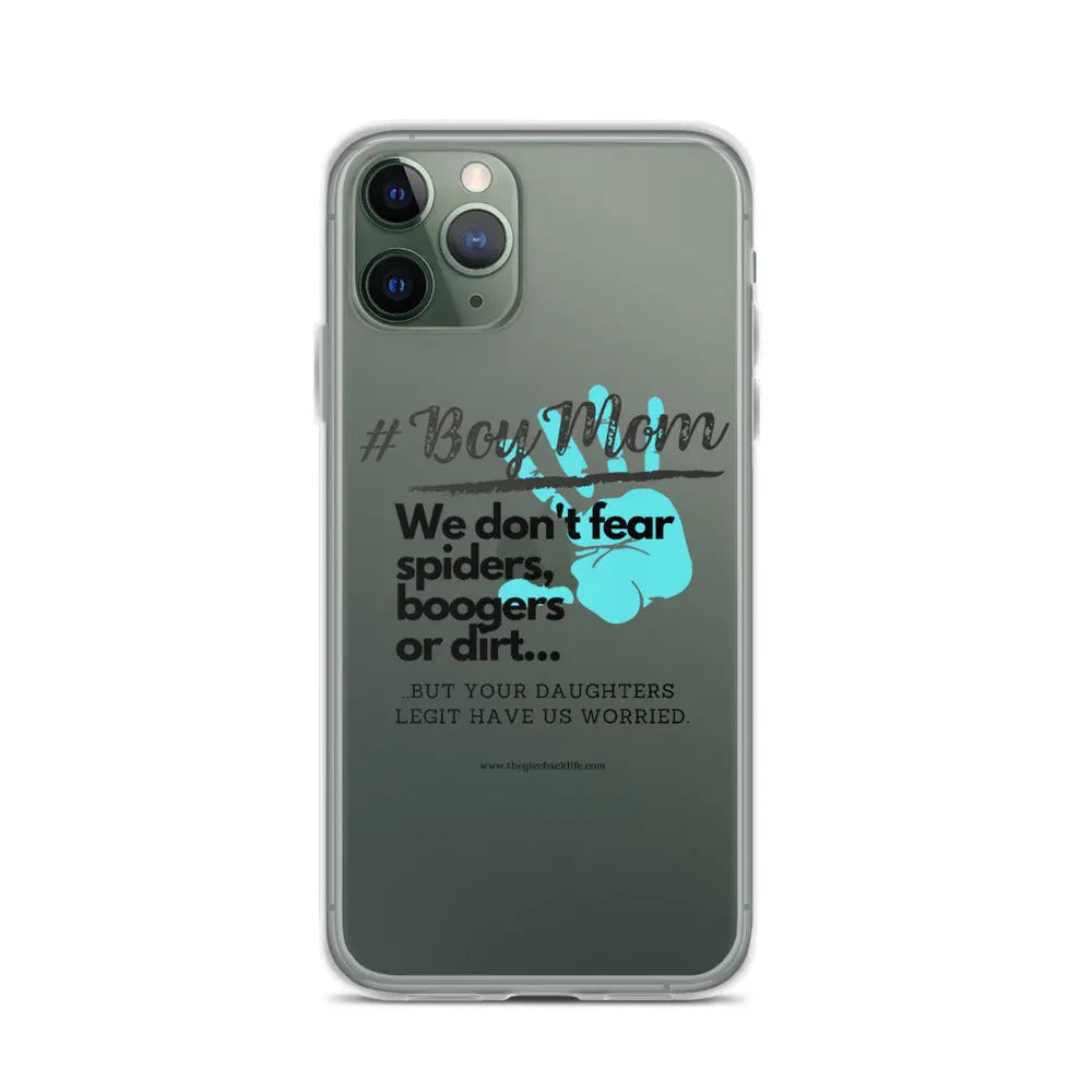 Boy Mom iPhone Case
