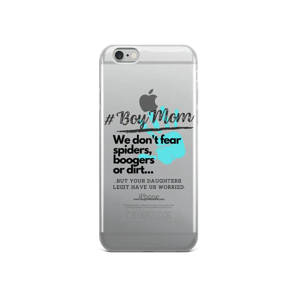 Boy Mom iPhone Case