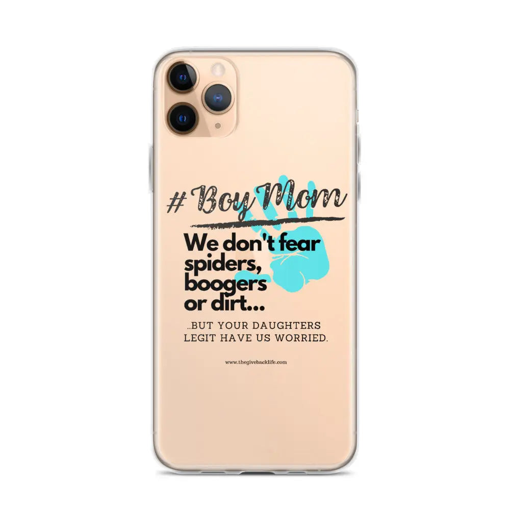 Boy Mom iPhone Case