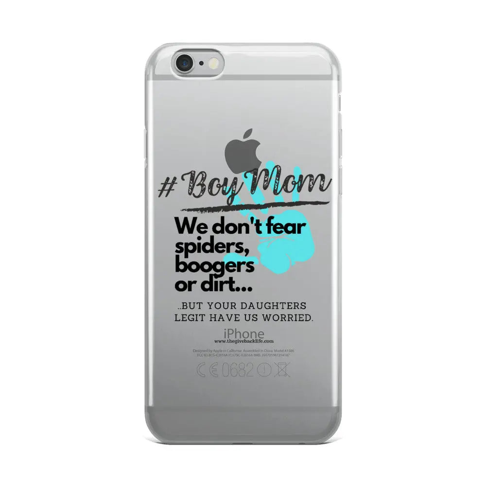 Boy Mom iPhone Case