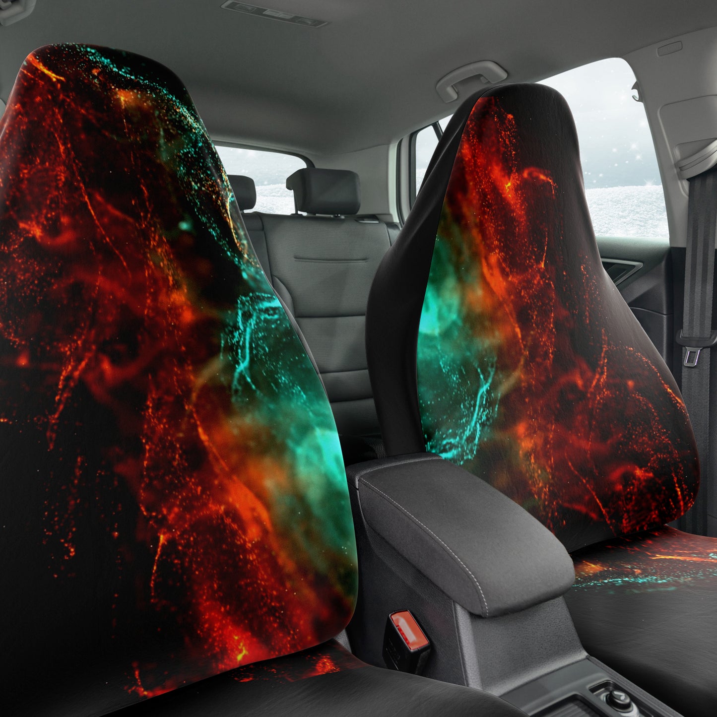 Electric Smoke Car Seat Covers
