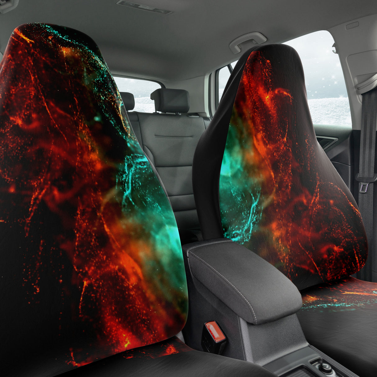 Electric Smoke Car Seat Covers