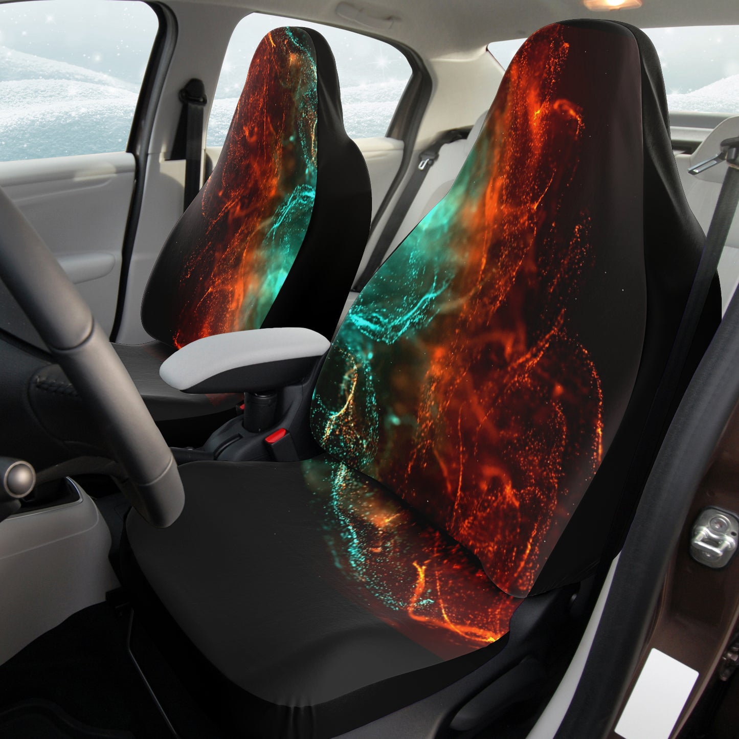 Electric Smoke Car Seat Covers