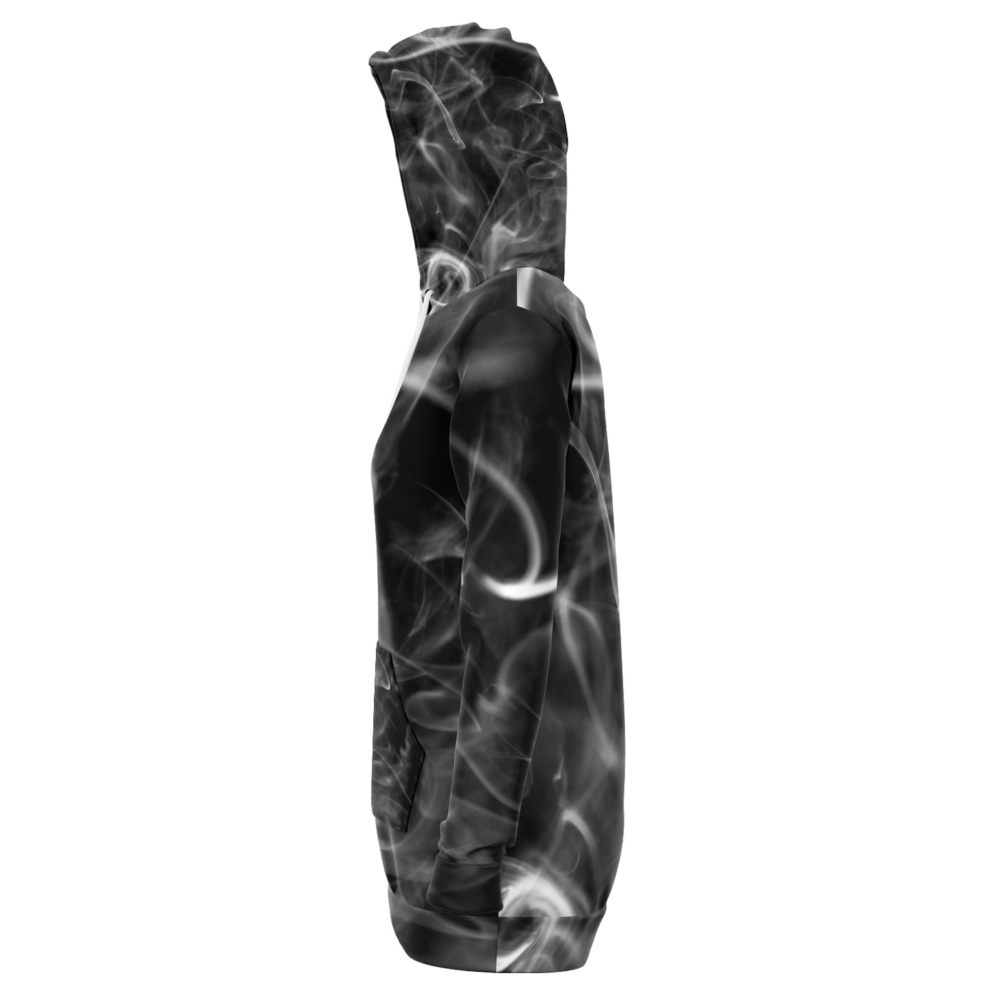 Hazy Smoke Longline Hoodie