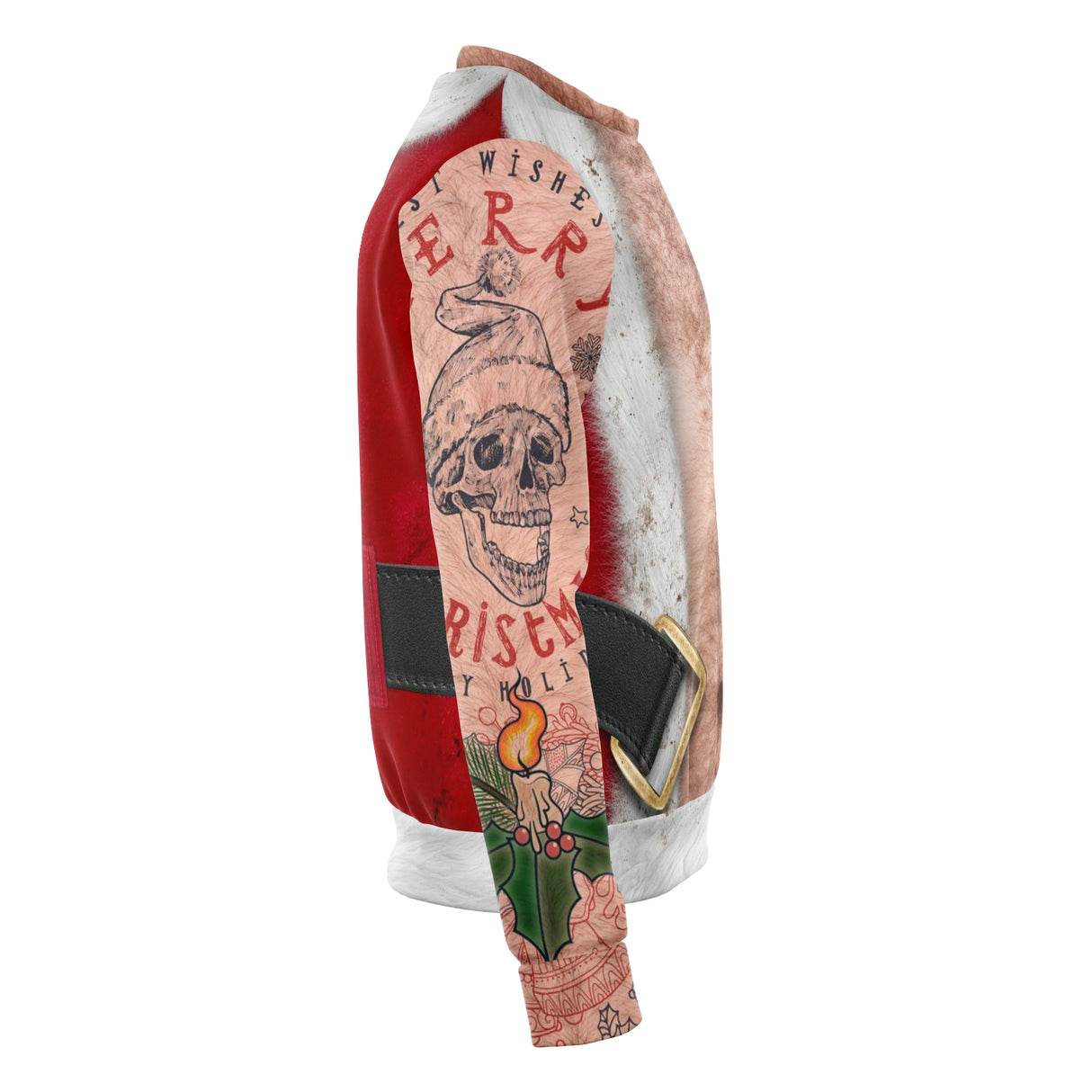 Biker Buff Santa Sweatshirt