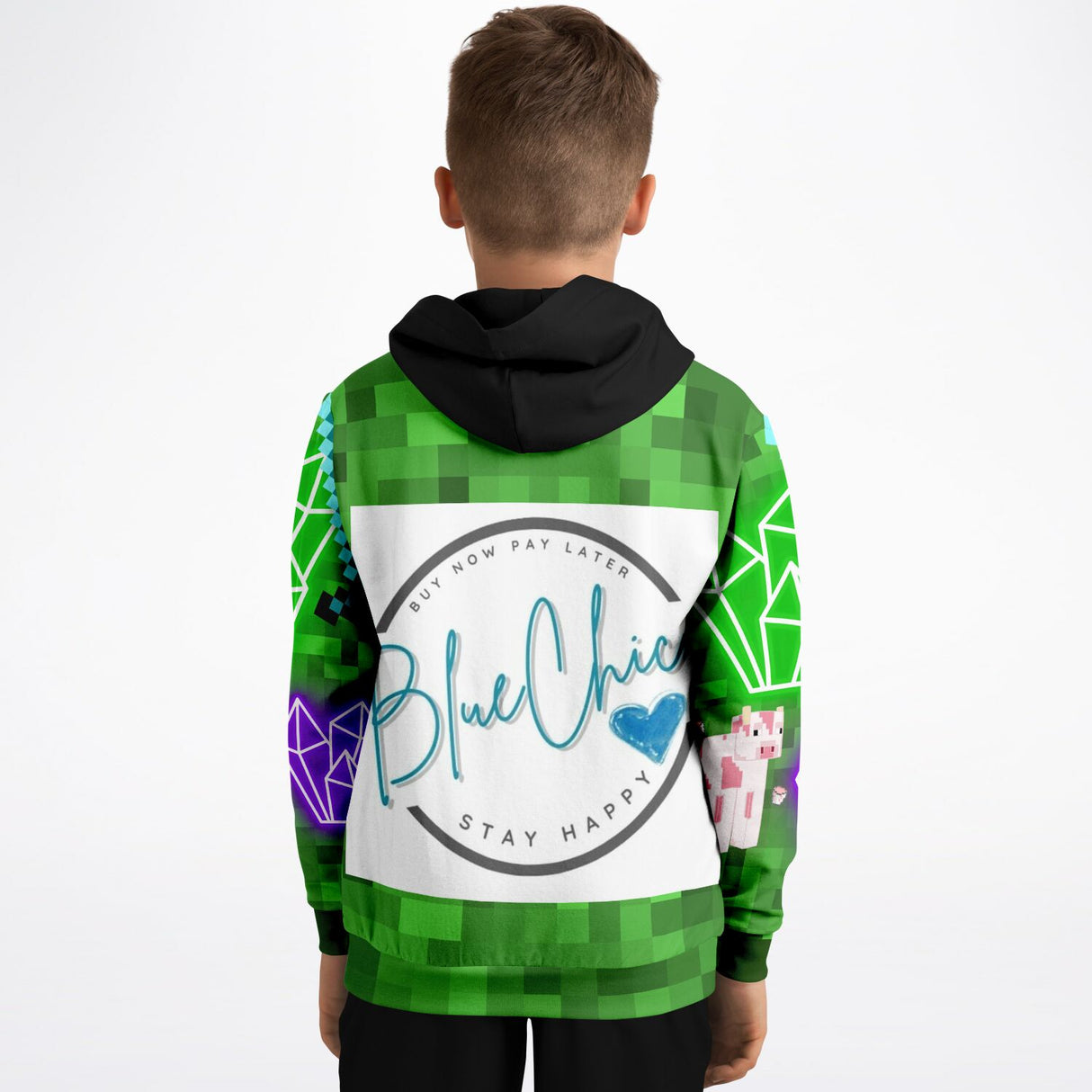 Blocky Fun Kids Zone Hoodie