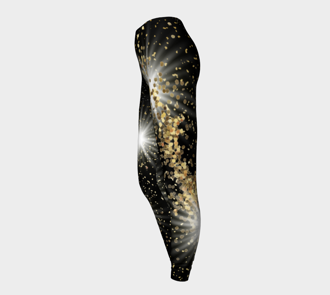 Pixie Gold Premium Stretch Leggings